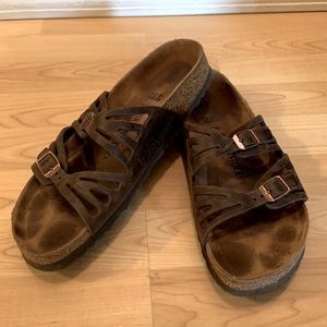 Birkenstock Granada sandal with soft footbed